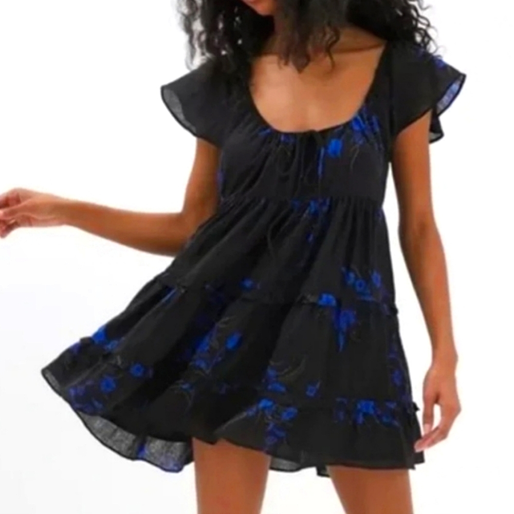 Urban Outfitters Floral Babydoll Dress